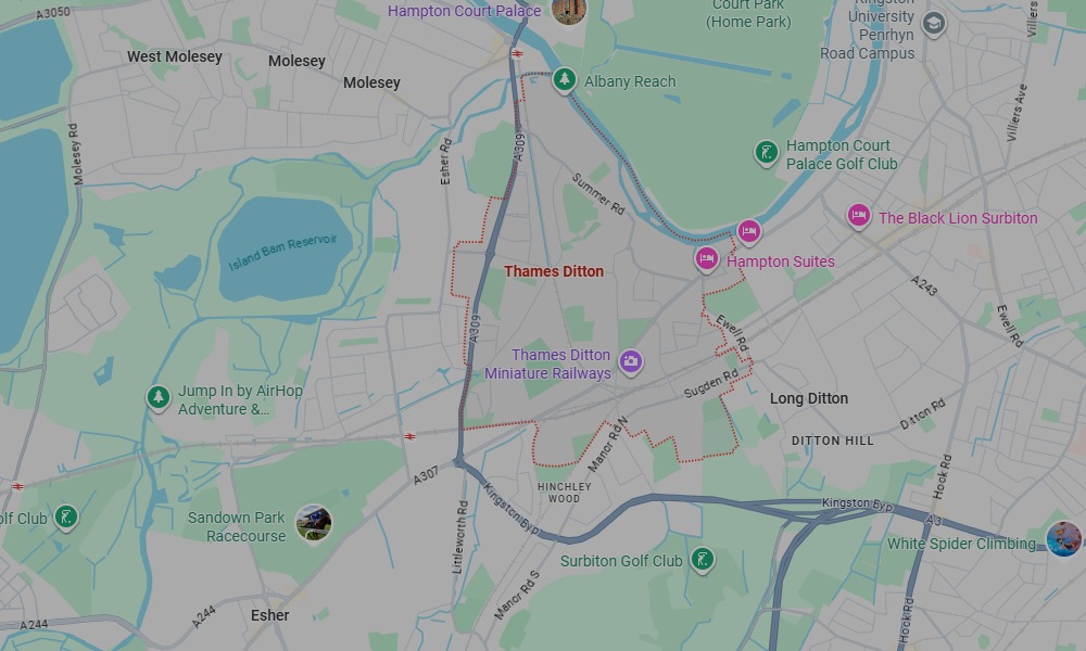 We have build project across Thames Ditton