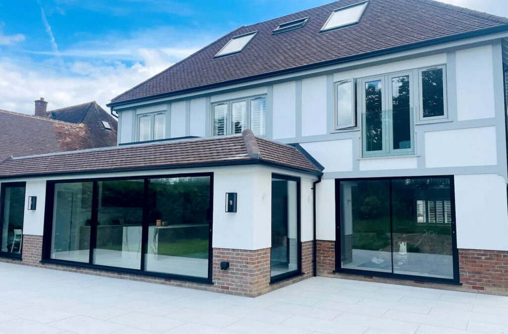Our architect designed this beautiful Rear Extension in Walton-on-Thames