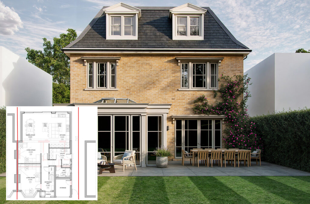 Architects for planning permission and home design drawings Oxshott